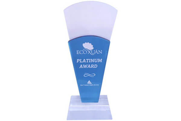 Đơn vị Platinum Award - Dự án Eco Xuân